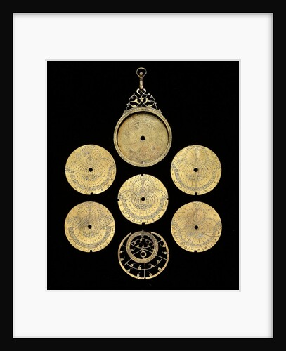 Astrolabe: dismounted obverse by unknown