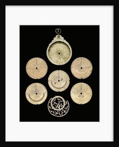 Astrolabe: dismounted obverse by unknown