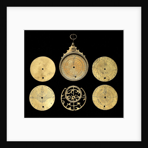 Astrolabe: dismounted obverse by unknown