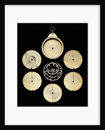 Astrolabe: dismounted obverse by unknown