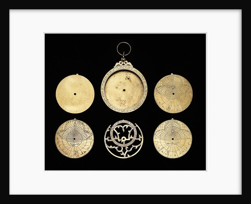 Astrolabe: dismounted obverse by unknown