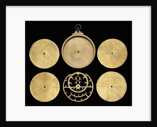 Astrolabe: dismounted obverse by Hasan 'Abd Allah