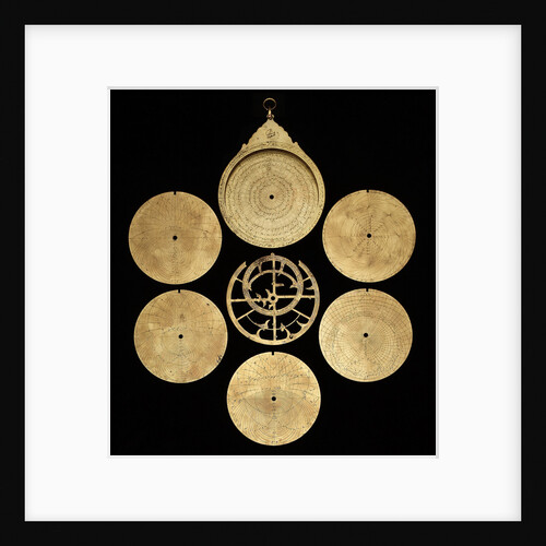 Astrolabe: dismounted obverse by unknown
