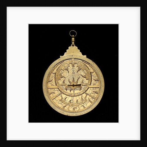 Astrolabe: dismounted obverse by Muhammad ibn Ahmad al-Battuti