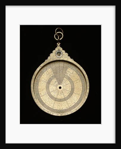 Astrolabe: mater obverse by Muhammad Muqim al-Yazdi