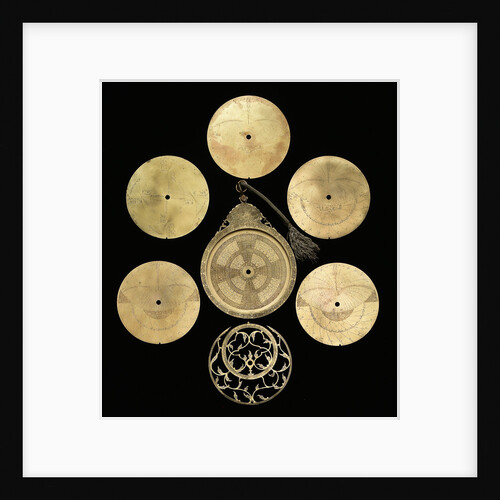 Astrolabe: dismounted obverse by Abd al-A'imma
