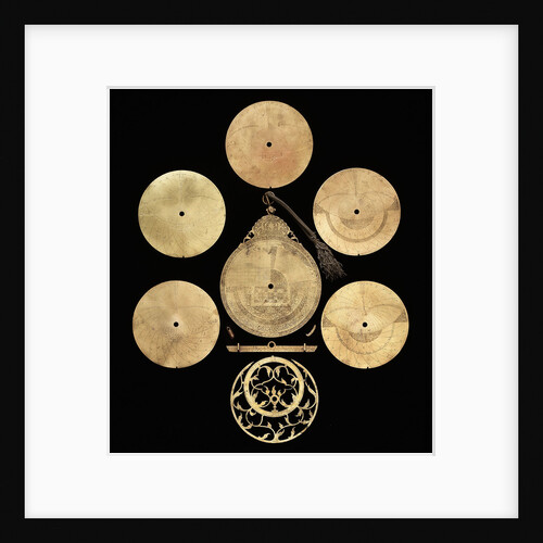 Astrolabe: dismounted reverse by Abd al-A'imma