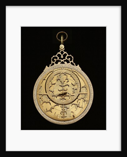 Astrolabe: mounted obverse by Muhammad Muqim ibn Mulla 'Isa