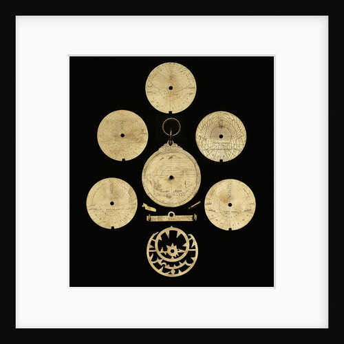Astrolabe: dismounted reverse by al-Sarraj