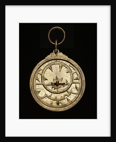 Astrolabe: mounted obverse by al-Sarraj