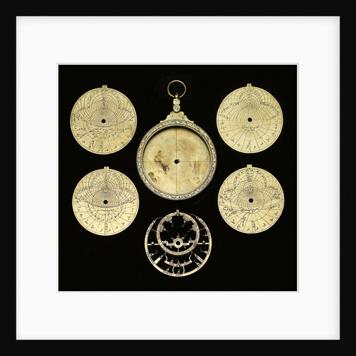 Astrolabe: dismounted obverse by Muhammad ibn Ahmad al-Battuti