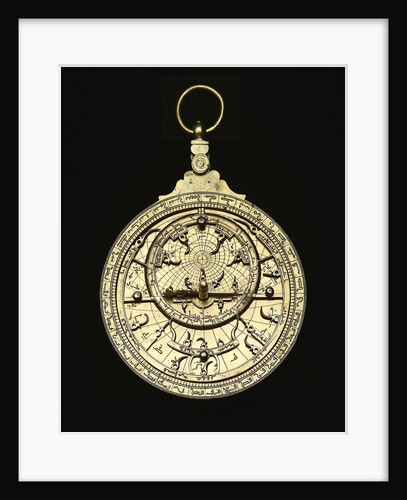 Astrolabe: mounted obverse by Muhammad ibn Ahmad al-Battuti