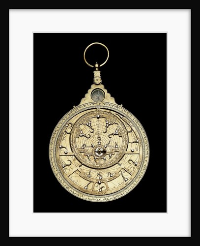 Astrolabe: mounted obverse by Muhammad ibn Ahmad al-Battuti