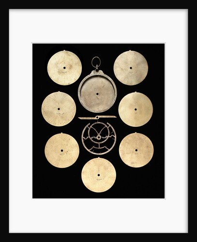 Astrolabe: dismounted obverse by unknown