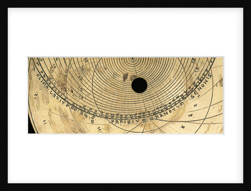 Caird Astrolabe: detail of inscription on plate by unknown