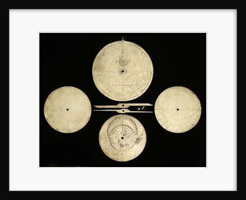 Astrolabe: dismounted reverse by Egnatio Danti