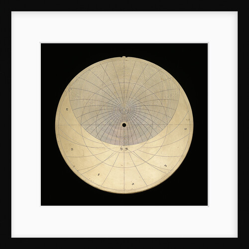 Astrolabe:  plate for latitude 51 by Unknown