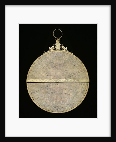 Astrolabe: mounted reverse by Adrian Descroli