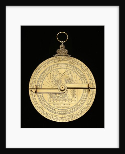 Astrolabe: mounted reverse by Georgius Hartmann