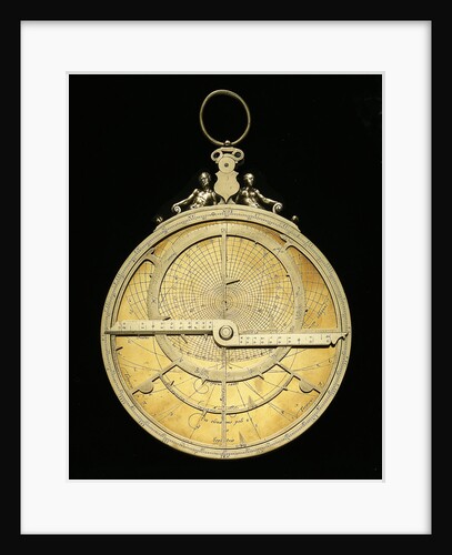 Astrolabe: mounted obverse by Ferdinand Arscenius