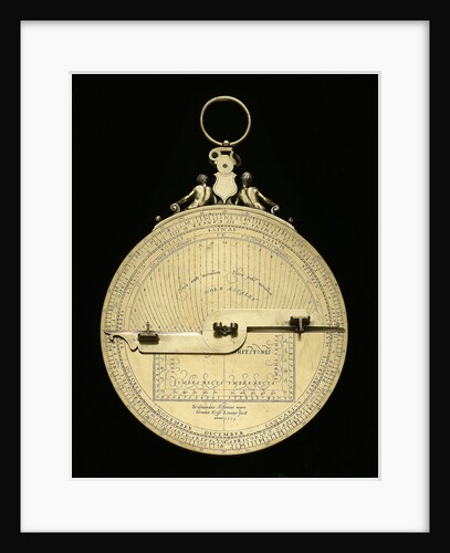 Astrolabe: mounted reverse by Ferdinand Arscenius