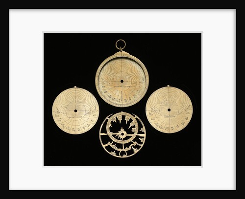 Astrolabe: dismounted obverse by Unknown