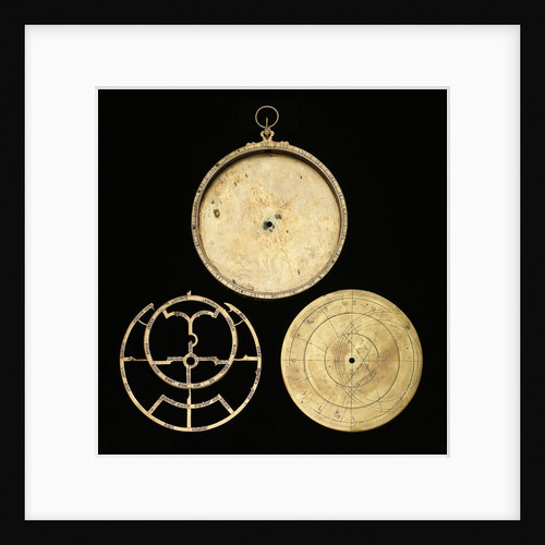 Astrolabe: dismounted obverse by unknown