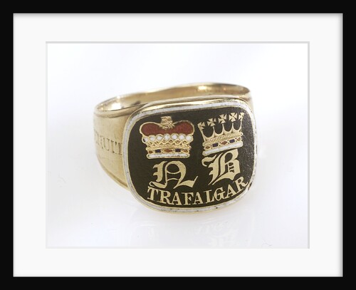 Gold mourning ring commemorating Vice-Admiral Horatio Nelson (1758-1805) by John Salter