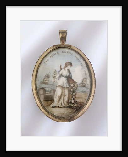 Locket; obverse by unknown