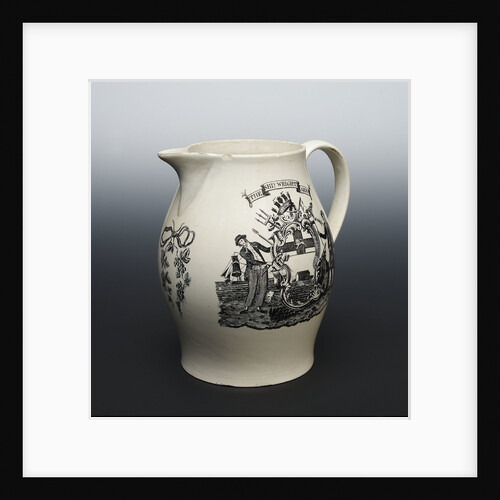 Creamware jug by unknown