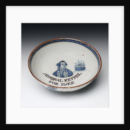 Lambeth delftware bowl by unknown