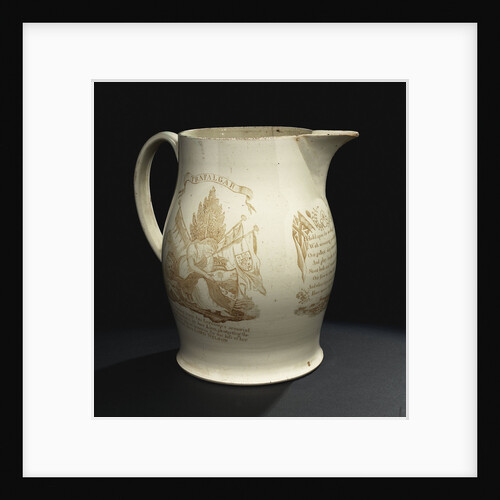 Creamware jug by unknown