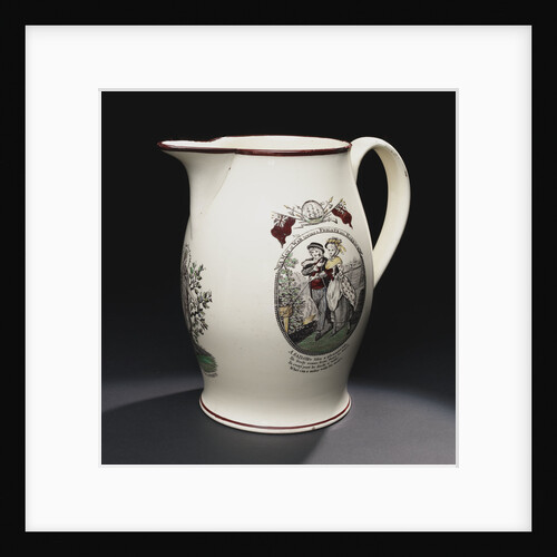 Creamware jug by unknown