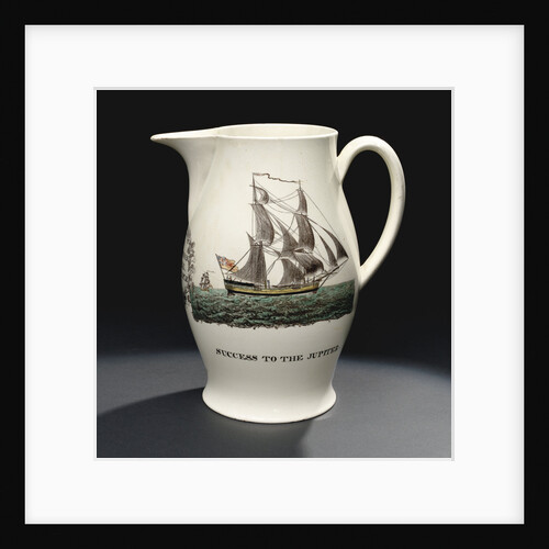 Creamware jug by Unknown