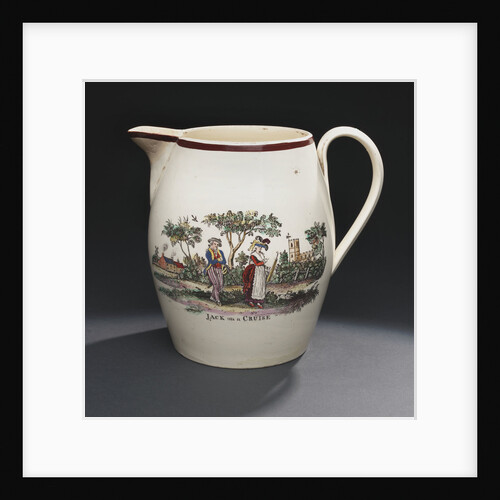 Creamware jug by Unknown