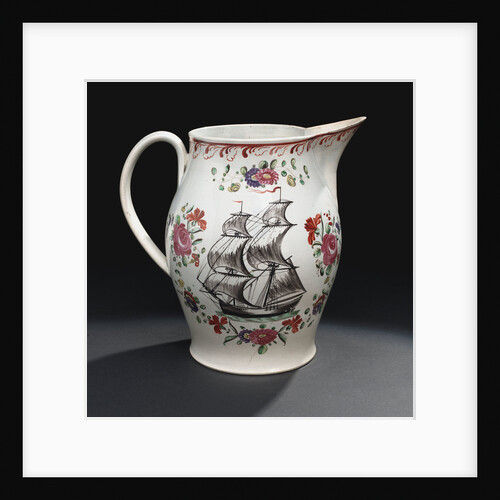 Pearlware jug by unknown