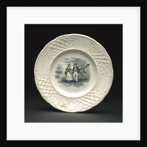 Plate by unknown