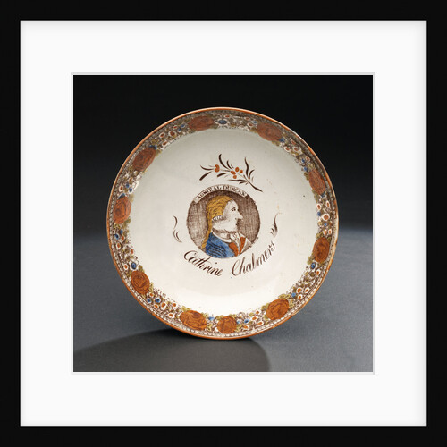 Bowl with a portrait of Admiral of the Fleet, Adam Duncan (1731-1804) by unknown