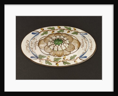 Creamware dish by Wilson