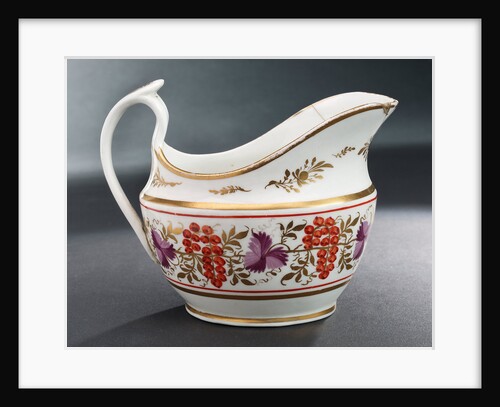 Milk jug, part of a set reputedly belonging to Vice-Admiral Horatio Nelson (1758-1805) by unknown