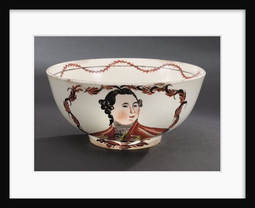 Creamware bowl by David Rhodes