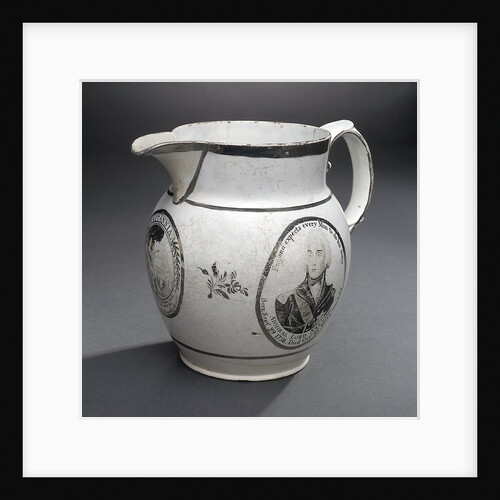 Earthenware jug by unknown