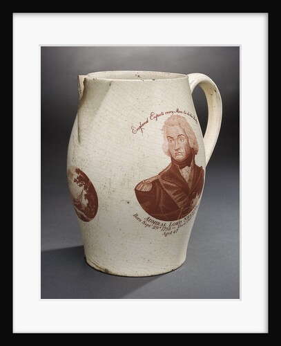 Earthenware jug by unknown