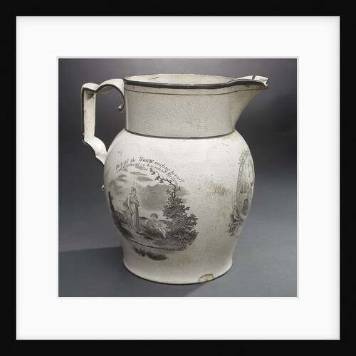 Earthenware jug by unknown