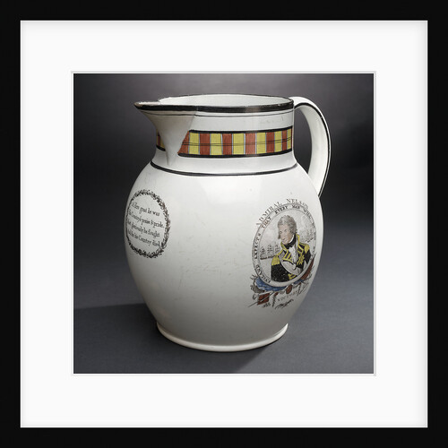Earthenware jug by unknown