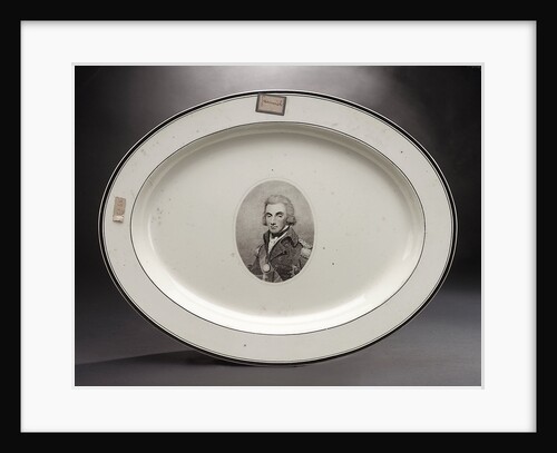 Creamware dish by Worthington