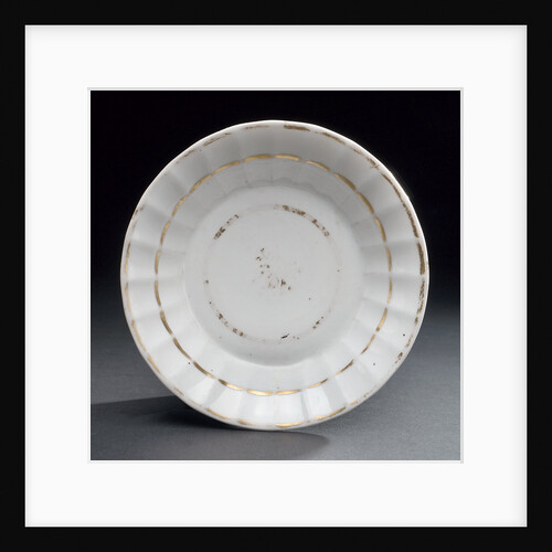 Saucer, reputedly belonging to Vice-Admiral Horatio Nelson (1758-1805) by unknown