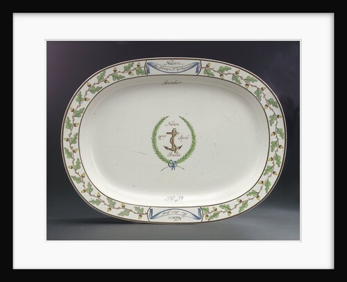 Creamware dish by Wilson