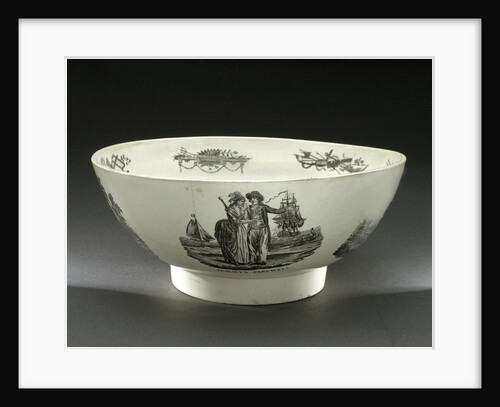 Creamware bowl by unknown