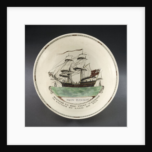 Creamware bowl by unknown